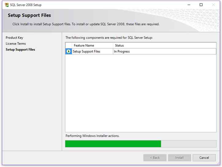 Setup Support Files